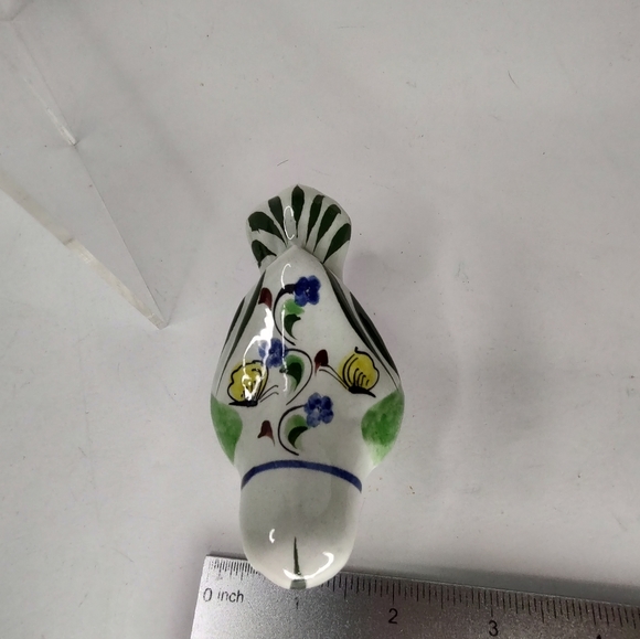 Tonala Bird Quail Mexican Folk Art Pottery Figurine Hand Painted - Picture 8 of 10